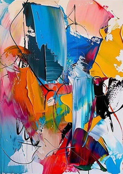 Acrylic Painting for Living Room, Hand Painted Acrylic Painting, Extra Large Wall Art Painting, Modern Contemporary Abstract Artwork, Buy Paintings Online-HomePaintingDecor