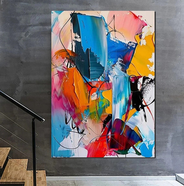 Acrylic Painting for Living Room, Hand Painted Acrylic Painting, Extra Large Wall Art Painting, Modern Contemporary Abstract Artwork, Buy Paintings Online-HomePaintingDecor