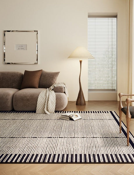 Bedroom Modern Rugs, Living Room Contemporary Modern Rugs, Modern Rugs for Dining Room, Large Abstract Geometric Modern Rugs-HomePaintingDecor