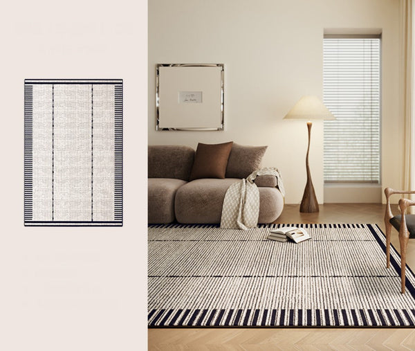 Bedroom Modern Rugs, Living Room Contemporary Modern Rugs, Modern Rugs for Dining Room, Large Abstract Geometric Modern Rugs-HomePaintingDecor