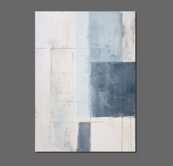 Modern Contemporary Abstract Artwork, Palette Knife Paintings, Extra Large Acrylic Painting, Simple Modern Art, Living Room Wall Art Painting-HomePaintingDecor