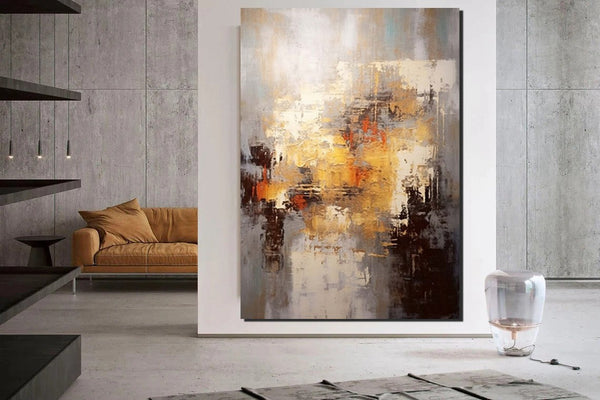Modern Contemporary Abstract Artwork, Extra Large Wall Art Painting, Hand Painted Acrylic Painting, Acrylic Painting for Living Room, Buy Paintings Online-HomePaintingDecor