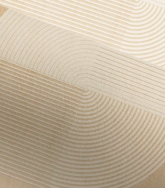 Bedroom Modern Round Rugs, Circular Modern Rugs under Dining Room Table, Contemporary Round Rugs, Geometric Modern Rug Ideas for Living Room-HomePaintingDecor