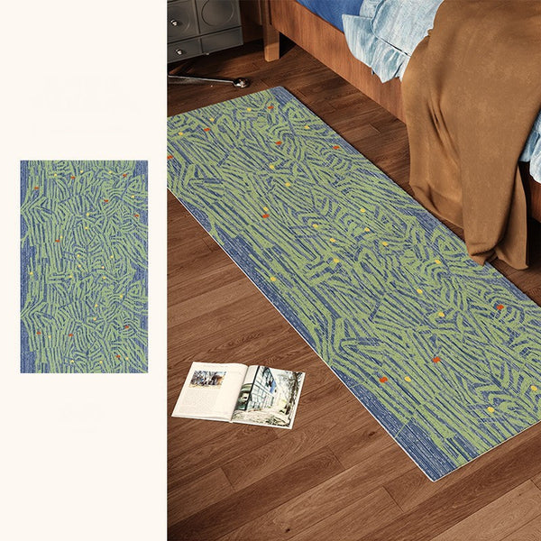 Contemporary Modern Rugs Next to Bed, Abstract Area Rugs for Living Room, Modern Carpets for Office, Geometric Modern Rugs under Dining Room Table-HomePaintingDecor