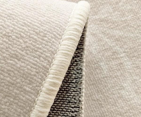 Contemporary Modern Rugs under Dining Room Table, Bedroom Modern Rugs, French Style Rugs for Interior Design, Flower Pattern Modern Rugs for Living Room-HomePaintingDecor