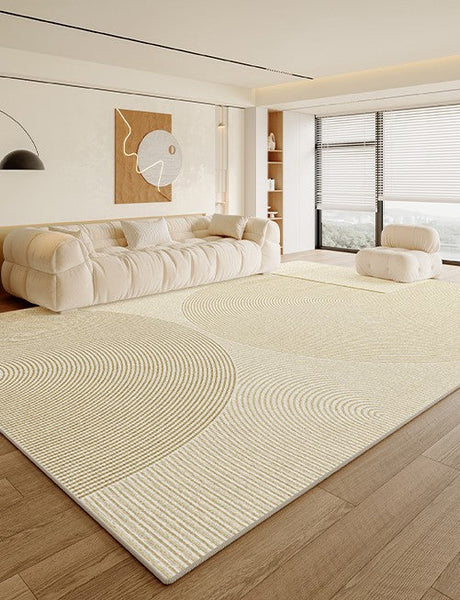 Bedroom Large Geometric Contemporary Rugs, Modern Rugs for Bedroom, Dining Room Floor Rug, Extra Large Floor Rugs for Living Room-HomePaintingDecor