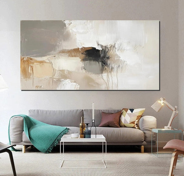 Hand Painted Wall Art Painting, Large Modern Acrylic Painting, Contemporary Canvas Artwork, Abstract Wall Art Paintings, Modern Art for Dining Room-HomePaintingDecor