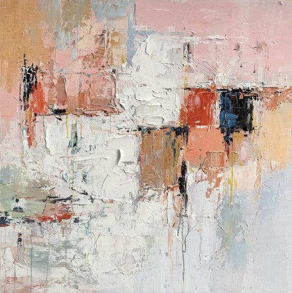 Extra Large Abstract Paintings on Canvas, Hand Painted Abstract Painting, Bedroom Wall Art Ideas, Simple Painting Ideas for Bedroom-HomePaintingDecor