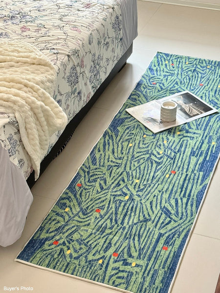 Contemporary Modern Rugs Next to Bed, Abstract Area Rugs for Living Room, Modern Carpets for Office, Geometric Modern Rugs under Dining Room Table-HomePaintingDecor