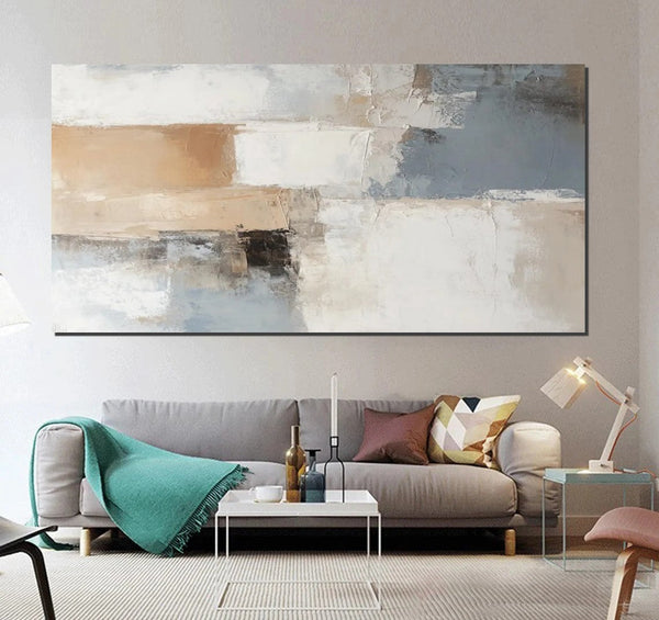 Acrylic Paintings for Living Room, Simple Painting Ideas for Living Room, Acrylic Painting on Canvas, Modern Paintings for Bedroom, Large Wall Art Ideas for Dining Room-HomePaintingDecor