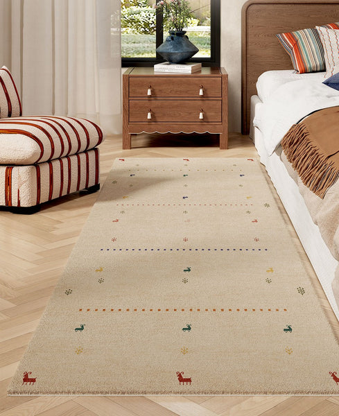 Contemporary Runner Rugs for Living Room, Modern Runner Rugs Next to Bed, Runner Rugs for Hallway, Bathroom Runner Rugs, Kitchen Runner Rugs-HomePaintingDecor