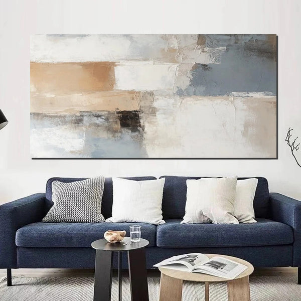 Acrylic Paintings for Living Room, Simple Painting Ideas for Living Room, Acrylic Painting on Canvas, Modern Paintings for Bedroom, Large Wall Art Ideas for Dining Room-HomePaintingDecor