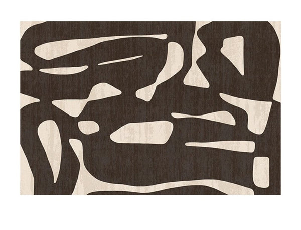 Dining Room Floor Rugs, Abstract Contemporary Rugs for Bedroom, Modern Rug Ideas for Living Room, Modern Rugs under Sofa-HomePaintingDecor