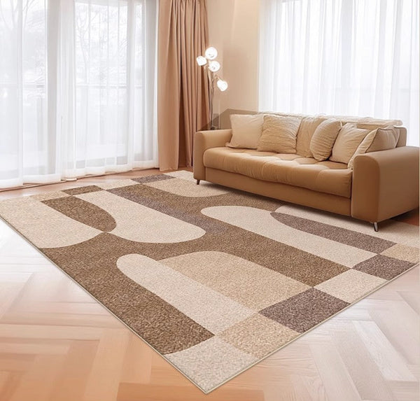 Contemporary Rugs for Kitchen, Living Room Modern Rugs, Geometric Modern Rugs for Sale, Abstract Modern Rug Ideas for Bedroom-HomePaintingDecor