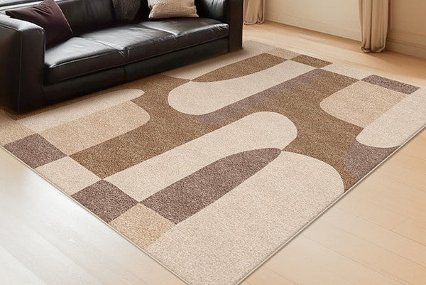 Contemporary Rugs for Kitchen, Living Room Modern Rugs, Geometric Modern Rugs for Sale, Abstract Modern Rug Ideas for Bedroom-HomePaintingDecor