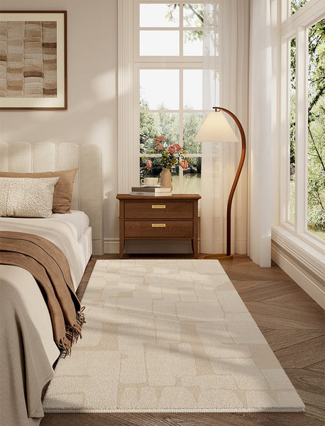 Contemporary Modern Rugs Next to Bed, Abstract Modern Rugs for Living Room, Mid Century Geometric Carpets, Modern Rugs under Dining Room Table-HomePaintingDecor