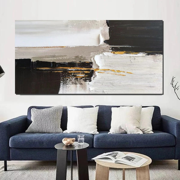 Contemporary Canvas Artwork, Abstract Wall Art Paintings, Modern Art Paintings for Dining Room, Large Acrylic Paintings on Canvas, Hand Painted Wall Art Paintings-HomePaintingDecor