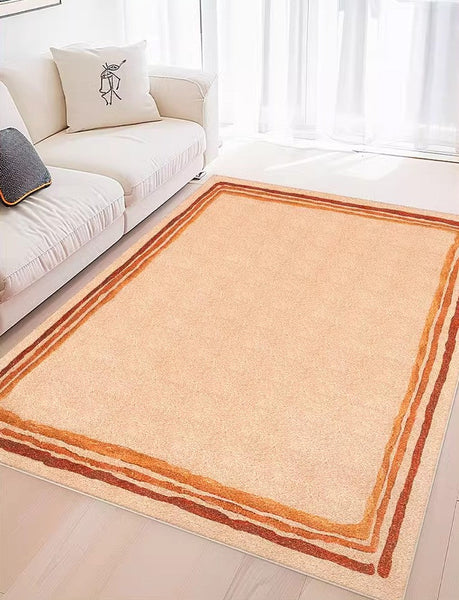 Contemporary Modern Rugs for Living Room, Geometric Modern Rugs under Dining Room Table, Modern Carpets under Coffee Table, Abstract Soft Rugs for Bedroom-HomePaintingDecor