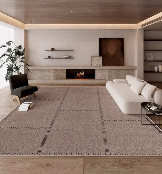 Contemporary Rugs for Dining Room, Bedroom Floor Rugs, Modern Rugs for Living Room, Large Modern Floor Carpets for Office-HomePaintingDecor