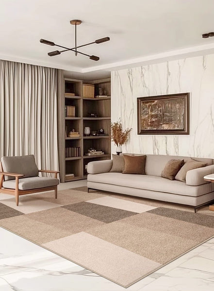 Extra Large Modern Floor Carpets for Office, Modern Area Rug for Living Room, Contemporary Rugs for Dining Room, Bedroom Floor Rugs-HomePaintingDecor