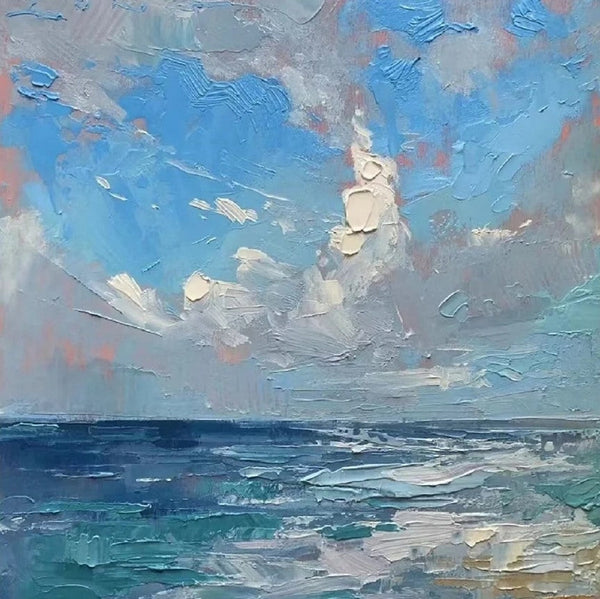 Abstract Landscape Canvas Painting for Living Room, Modern Wall Art Painting, Contemporary Abstract Artwork, Heavy Texture Paintings for Interior Design-HomePaintingDecor