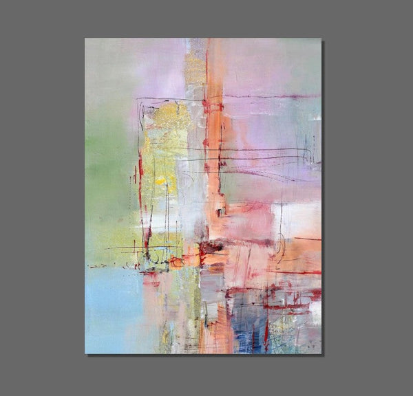 Abstract Acrylic Paintings for Living Room, Buy Paintings Online, Contemporary Canvas Wall Art, Modern Contemporary Artwork-HomePaintingDecor