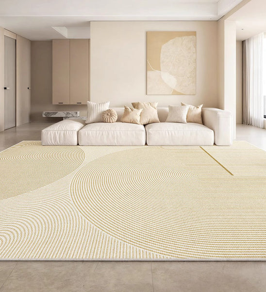 Bedroom Large Geometric Contemporary Rugs, Modern Rugs for Bedroom, Dining Room Floor Rug, Extra Large Floor Rugs for Living Room-HomePaintingDecor
