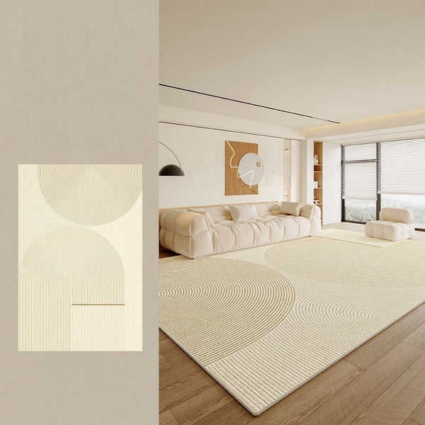 Bedroom Large Geometric Contemporary Rugs, Modern Rugs for Bedroom, Dining Room Floor Rug, Extra Large Floor Rugs for Living Room-HomePaintingDecor