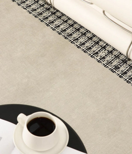 Bedroom Modern Floor Rugs, Modern Area Rug for Living Room, Contemporary Area Rugs under Sofa, Large Area Rugs for Office-HomePaintingDecor