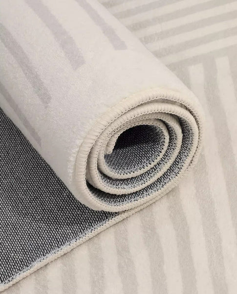 Contemporary Modern Rugs, Modern Rugs for Living Room, Modern Rugs for Dining Room, Abstract Contemporary Rugs Next to Bed-HomePaintingDecor