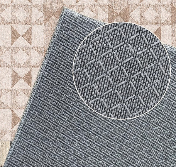 Contemporary Abstract Rugs under Dining Room Table, Large Modern Rugs for Living Room, Mid Century Modern Rugs for Bedroom-HomePaintingDecor