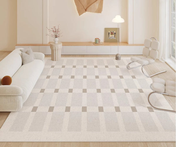 Unique Modern Rugs for Living Room, Abstract Geometric Modern Rugs, Contemporary Modern Rugs for Bedroom, Dining Room Floor Rugs-HomePaintingDecor