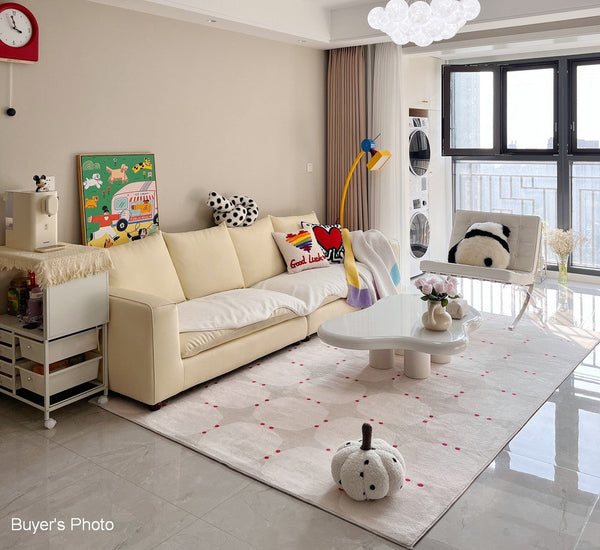 Bedroom Modern Rugs, Large Modern Rugs for Living Room, Dining Room Geometric Modern Rugs, Contemporary Modern Rugs under Coffee Table-HomePaintingDecor