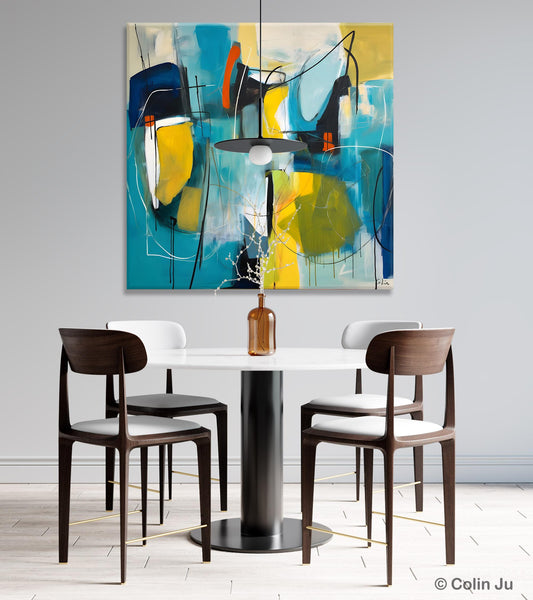 Acrylic Painting for Living Room, Contemporary Abstract Artwork, Extra Large Wall Art Paintings, Original Modern Artwork on Canvas-HomePaintingDecor