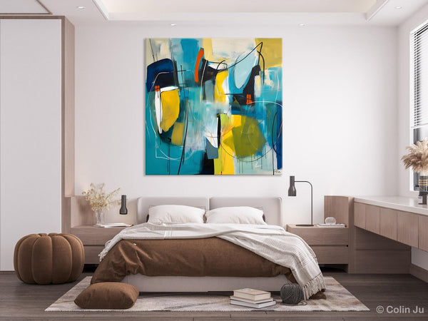 Acrylic Painting for Living Room, Contemporary Abstract Artwork, Extra Large Wall Art Paintings, Original Modern Artwork on Canvas-HomePaintingDecor