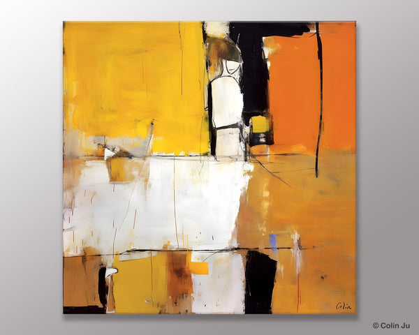 Oversized Modern Abstract Wall Paintings, Large Wall Art Painting for Bedroom, Original Canvas Art, Contemporary Acrylic Painting on Canvas-HomePaintingDecor