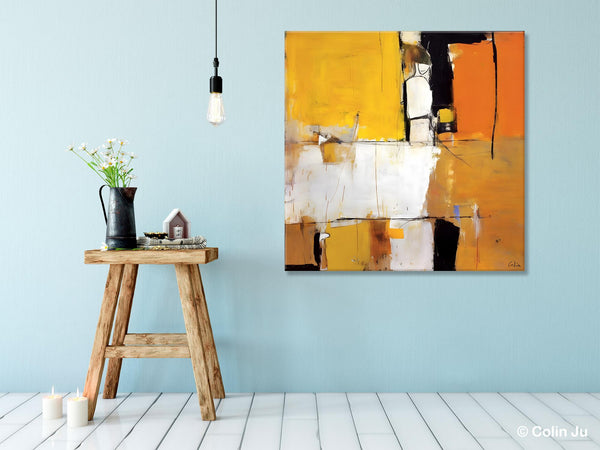 Oversized Modern Abstract Wall Paintings, Large Wall Art Painting for Bedroom, Original Canvas Art, Contemporary Acrylic Painting on Canvas-HomePaintingDecor
