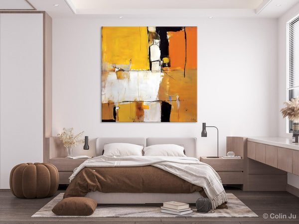 Oversized Modern Abstract Wall Paintings, Large Wall Art Painting for Bedroom, Original Canvas Art, Contemporary Acrylic Painting on Canvas-HomePaintingDecor