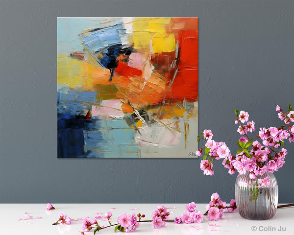 Oversized Canvas Paintings, Huge Wall Art Ideas for Living Room, Contemporary Acrylic Art, Original Abstract Art, Hand Painted Canvas Art-HomePaintingDecor
