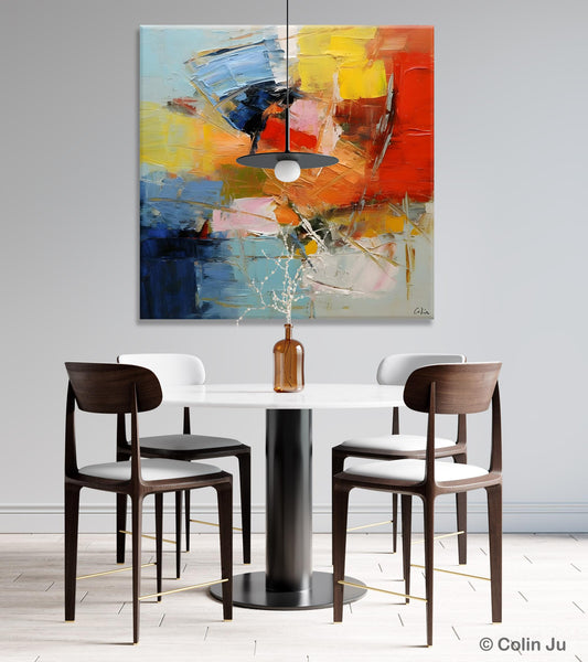 Oversized Canvas Paintings, Huge Wall Art Ideas for Living Room, Contemporary Acrylic Art, Original Abstract Art, Hand Painted Canvas Art-HomePaintingDecor