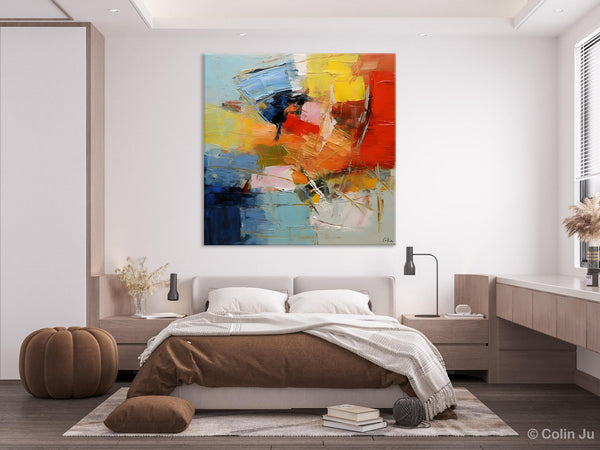Oversized Canvas Paintings, Huge Wall Art Ideas for Living Room, Contemporary Acrylic Art, Original Abstract Art, Hand Painted Canvas Art-HomePaintingDecor