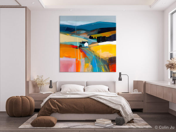 Contemporary Abstract Artwork, Acrylic Painting for Living Room, Oversized Wall Art Paintings, Original Modern Artwork on Canvas-HomePaintingDecor