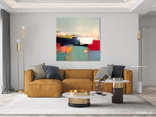 Simple Modern Wall Art, Extra Large Canvas Painting for Living Room, Oversized Contemporary Acrylic Paintings, Original Abstract Paintings-HomePaintingDecor
