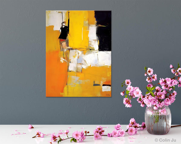 Oversized Canvas Wall Art Paintings, Contemporary Acrylic Painting on Canvas, Original Modern Artwork, Large Abstract Painting for Bedroom-HomePaintingDecor