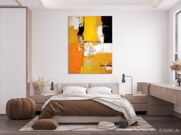 Oversized Canvas Wall Art Paintings, Contemporary Acrylic Painting on Canvas, Original Modern Artwork, Large Abstract Painting for Bedroom-HomePaintingDecor