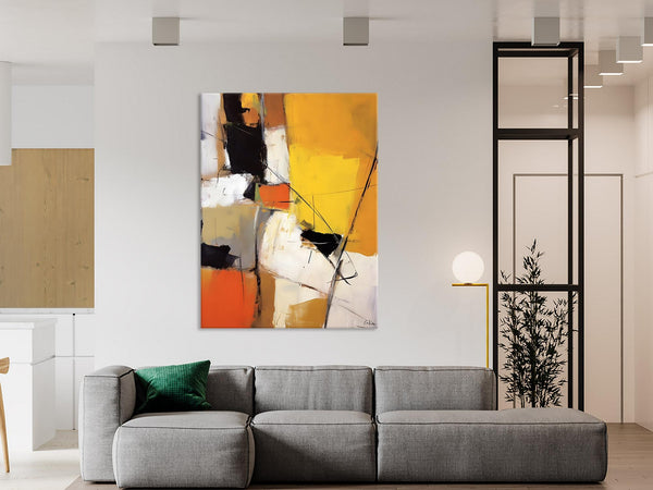 Acrylic Painting for Living Room, Extra Large Wall Art Paintings, Original Modern Artwork on Canvas, Contemporary Abstract Artwork-HomePaintingDecor