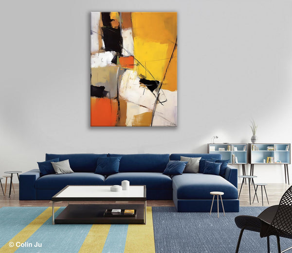 Acrylic Painting for Living Room, Extra Large Wall Art Paintings, Original Modern Artwork on Canvas, Contemporary Abstract Artwork-HomePaintingDecor