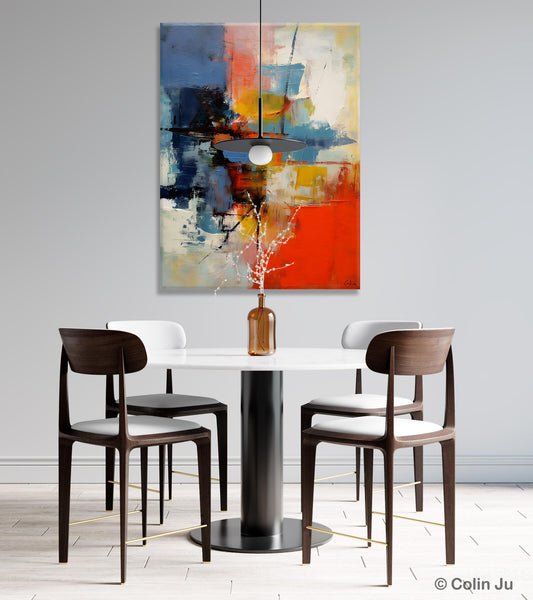 Simple Painting Ideas for Living Room, Acrylic Painting on Canvas, Original Hand Painted Art, Buy Paintings Online, Oversized Canvas Paintings-HomePaintingDecor