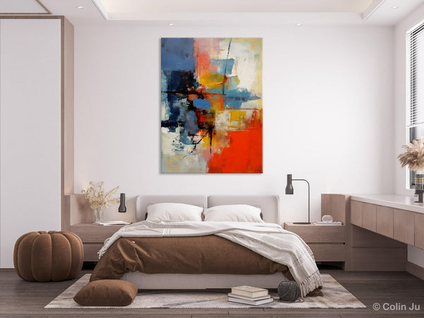 Simple Painting Ideas for Living Room, Acrylic Painting on Canvas, Original Hand Painted Art, Buy Paintings Online, Oversized Canvas Paintings-HomePaintingDecor