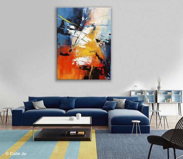 Paintings for Living Room, Abstract Acrylic Painting, Abstract Painting Ideas for Bedroom, Original Abstract Canvas Paintings, Hand Painted Wall Painting-HomePaintingDecor